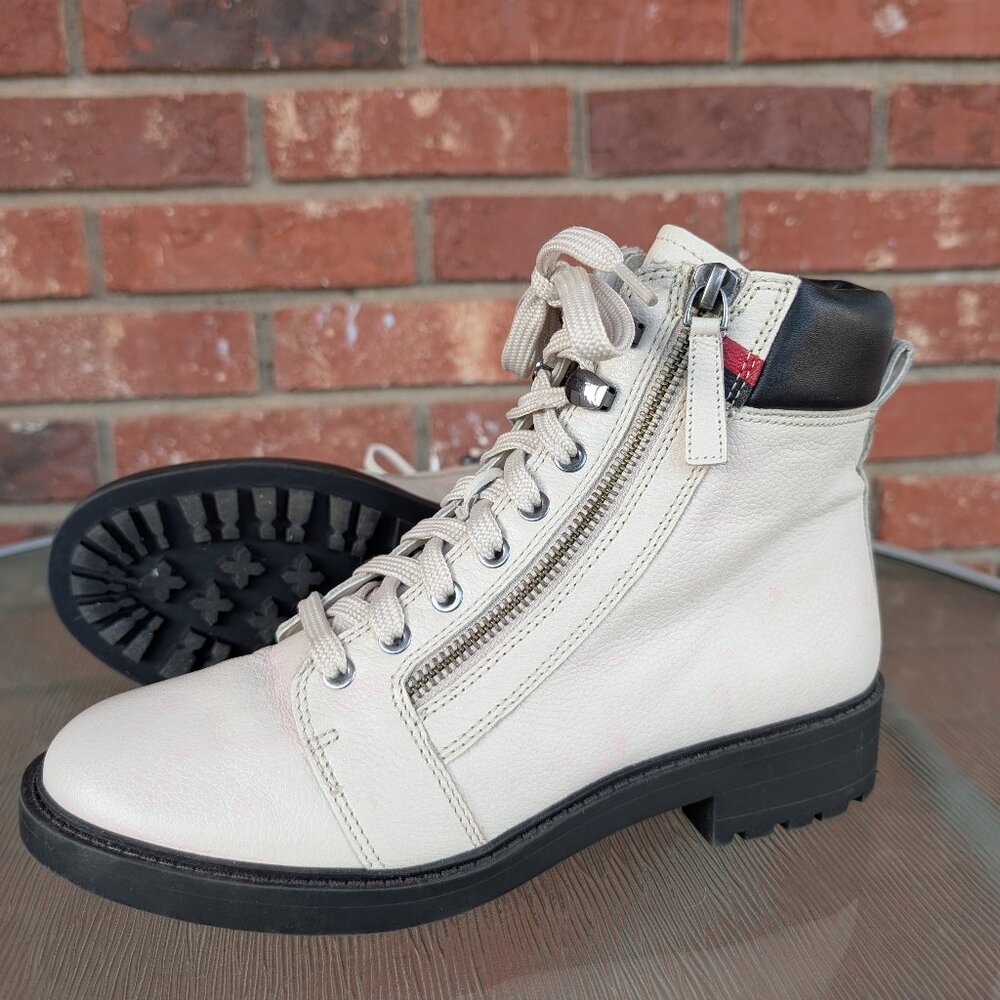 Women's Linea Paolo Libby Leather Ankle Boots Size 7